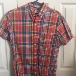 J Crew short sleeved button down